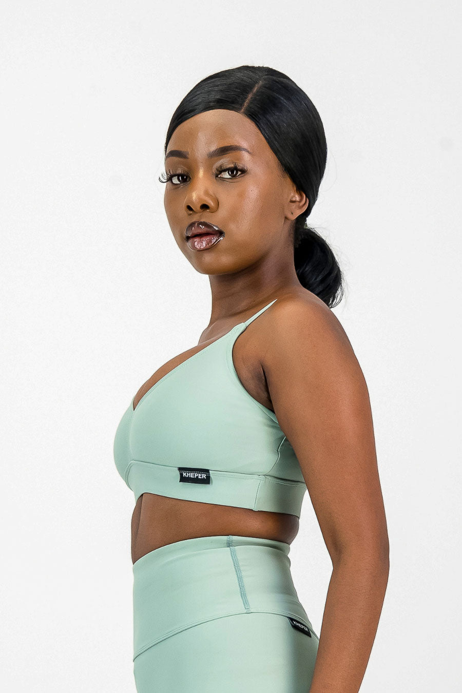 Core Bralette Sage – Kheper Athleisure